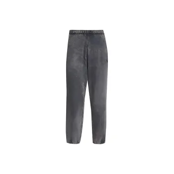 DIESEL Knitted Sweatpants Men Dark Gray