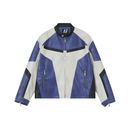 FORNINES Leather Jackets Unisex