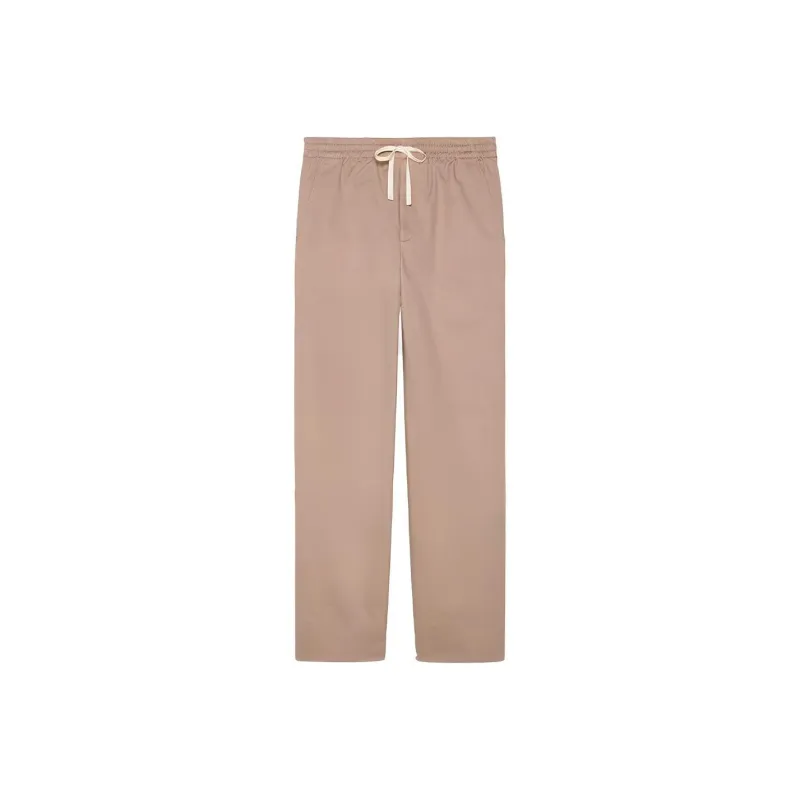 GUCCI Drawstring Twill Pants-0