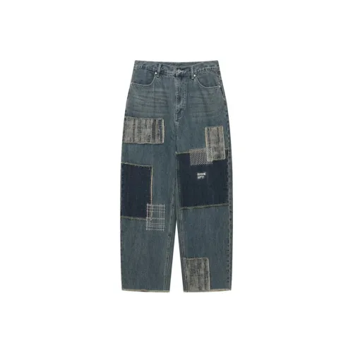 MUSIUM DIV Patchwork Loose fit Jeans