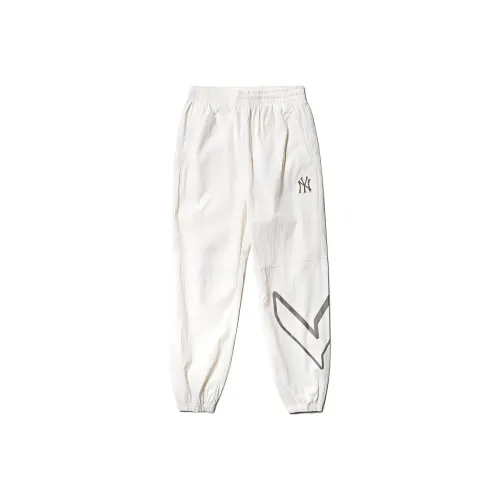 MLB New York Yankees Knitted Sports Pants Men's White