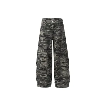 PISYPOX Jeans Unisex Camouflage