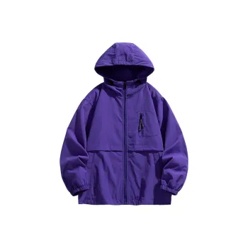 TESTUNG Jackets Coats Unisex Purple