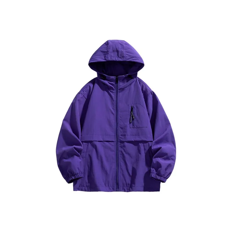 TESTUNG Jackets Coats Unisex Purple-0