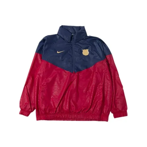 Nike FC Jackets Coats Men's Noble Red/Midnight Navy/Club Gold
