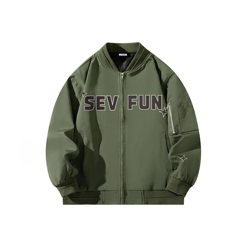 7 SEVFUN Jackets Coats Unisex Black-6
