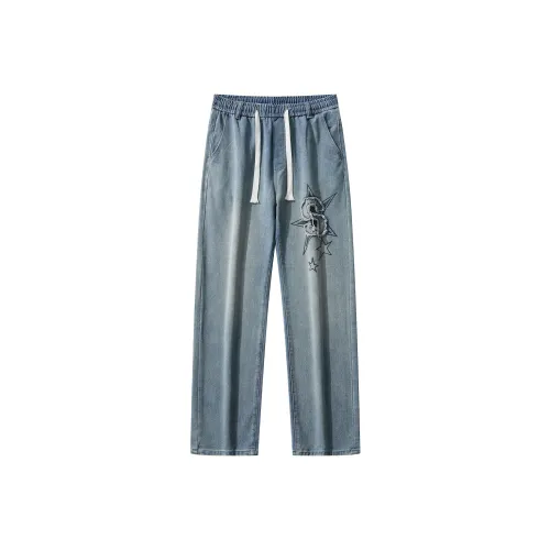 BOTH PLAY Jeans Unisex Nostalgic Blue
