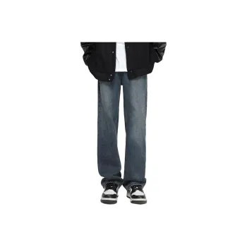 DOFERNERY Jeans Unisex Vintage Blue