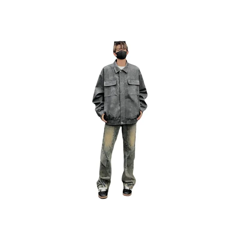FOR FEAR THAT Leather Jacket Unisex-8