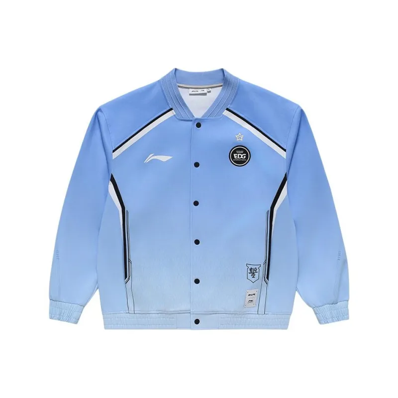 LiNing Sports Life Collection LPL EDG Jackets Coats Unisex Blue-0