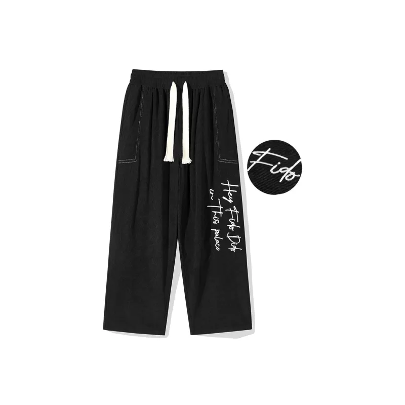 FIDO DIDO Casual Pants Unisex-0