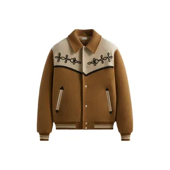 KITH FW24 Jackets Coats Men's Brown White