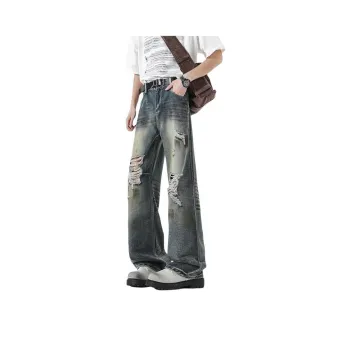 FALIAMS Jeans Unisex Washed Color