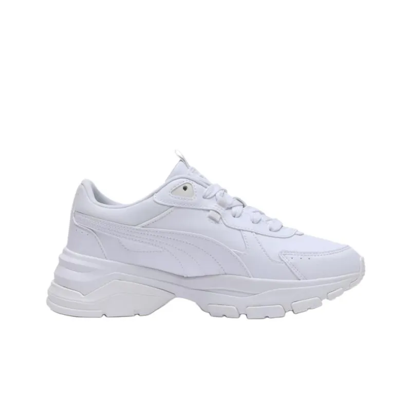 PUMA Cassia Via Anti Slip Wear Resistant Low Top Casual Shoes Women's White-1