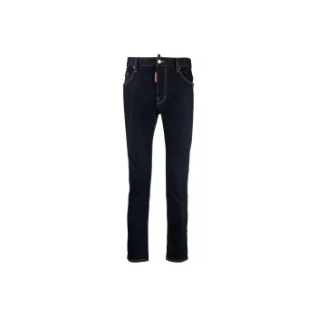 DSQUARED 2 Logo Patch Skater Jeans