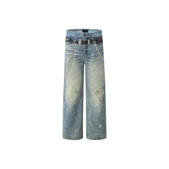 GBXM Jeans Unisex Blue