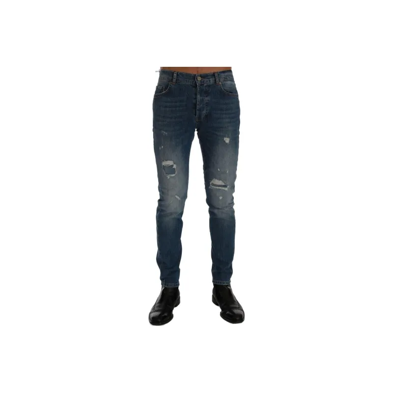Frankie Morello Jeans Men's Blue-0