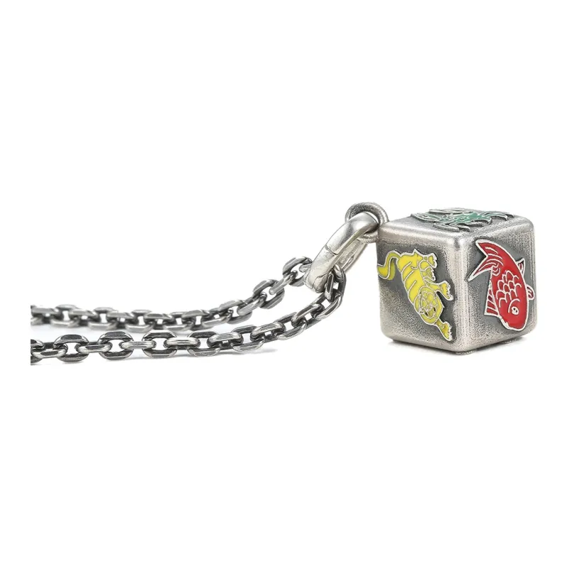 Ruibeila 925 Sterling Silver Necklaces Men's-5