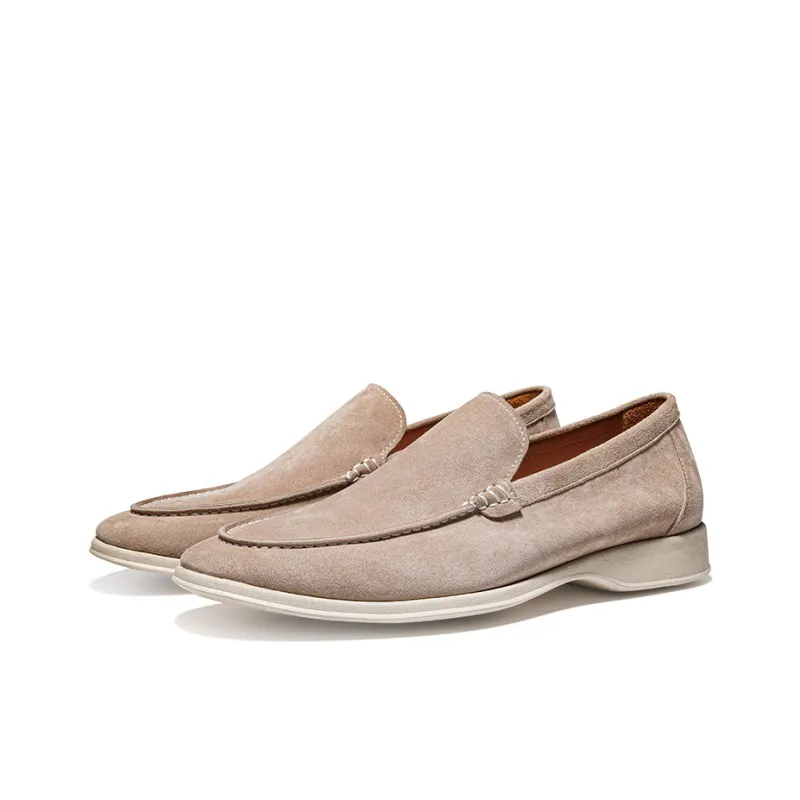 Vibram X Dreambox Loafers Men Sand/Gray-5