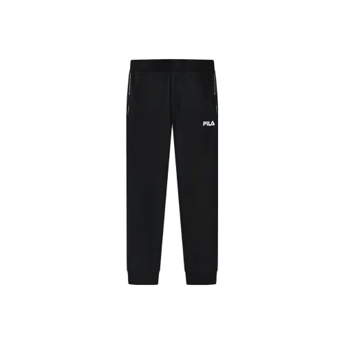 FILA Knitted Sweatpants Men's Black