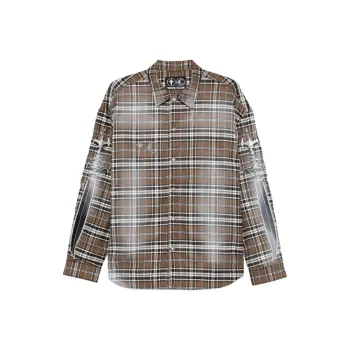 THUG CLUB Arab Sword Flannel Shirt