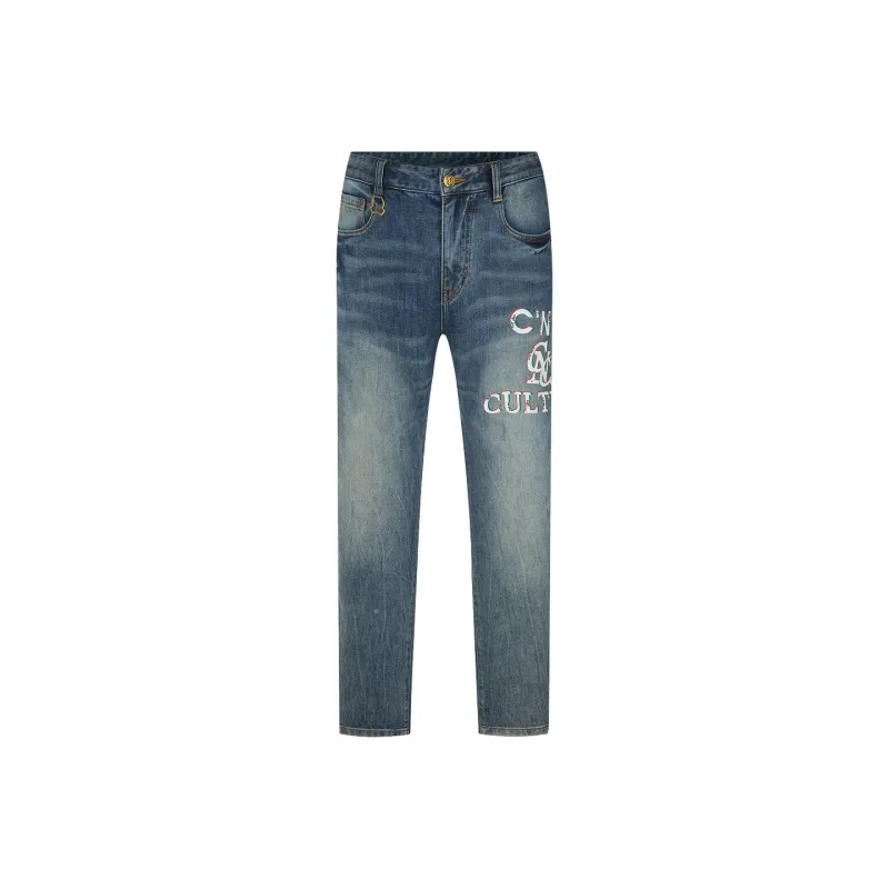 C'N'C Rhythm Party Series Jeans Men's Blue-0