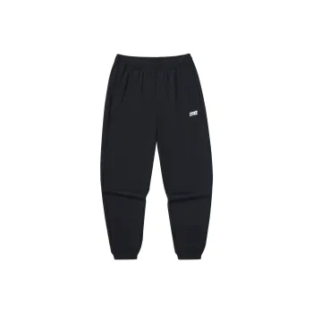 Erke Variety Training Collection Knitted Sports Pants Men's Jet Black