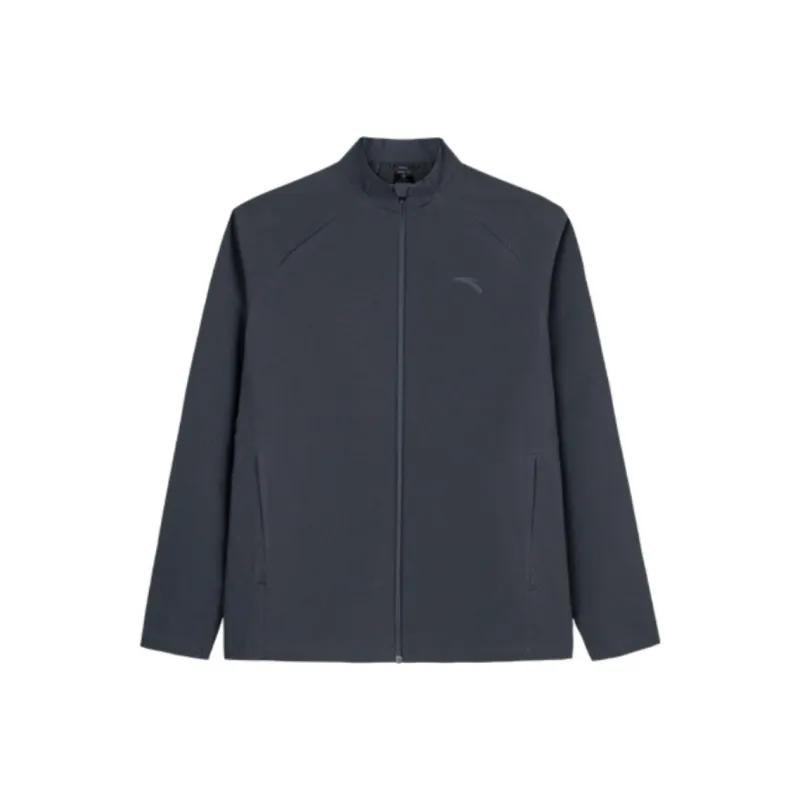 Anta Variety Training Collection Jacket Men's Wax Gray-0