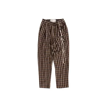 SONG FOR THE MUTE Casual Pants Men Brown