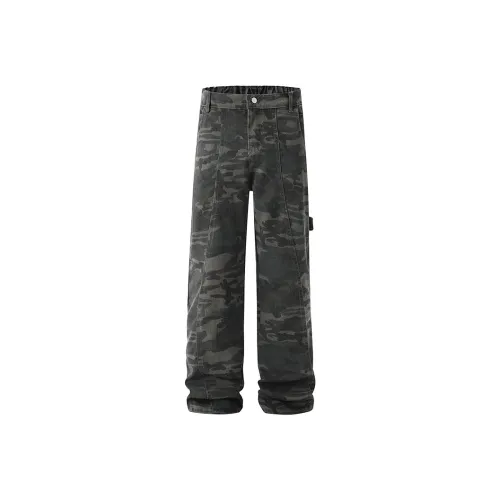 TELENT Jeans Unisex Camouflage