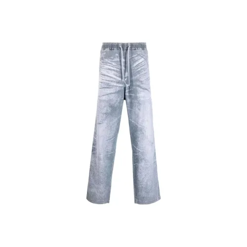 DIESEL Crease Detailed Drawstring Trousers