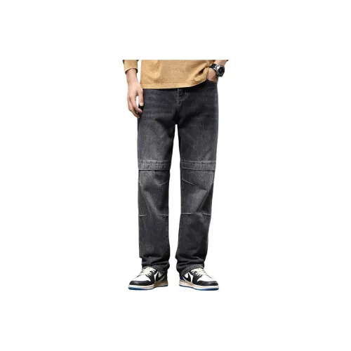 Jeep JEEP Jeans Men's Gray Black