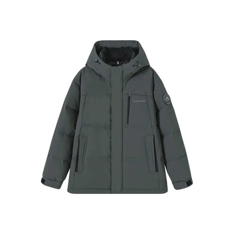 U.S. POLO ASSN. Down Jacket Men's Army Green-0