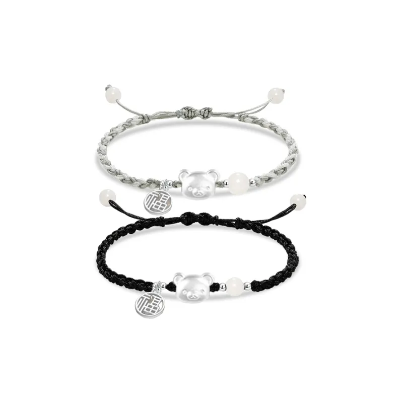 SINO GEM S925 Silver Bracelets Unisex-20