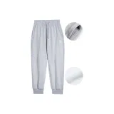 Pure Heather Gray (Pocket with Zippers, Fleece-Lined)