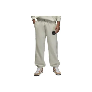 JORDAN X PSG Co branded Edition Knitted Sweatpants Men Light Beige