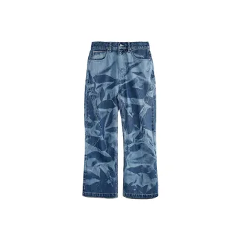 Lee X ROARINGWILD Lee X ROARINGWILD Co brand Jeans Unisex Washed Blue