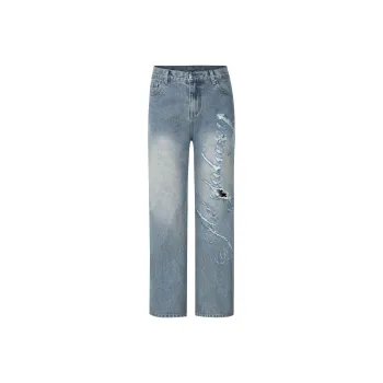 MEGALAXY Jeans Unisex Blue