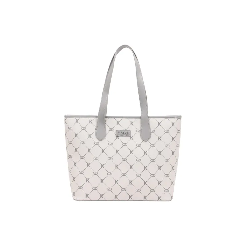 HCXK PU Tote Bag, Shopping Bag, Shoulder Bag Women's Light Purple/Gray/Pink-5