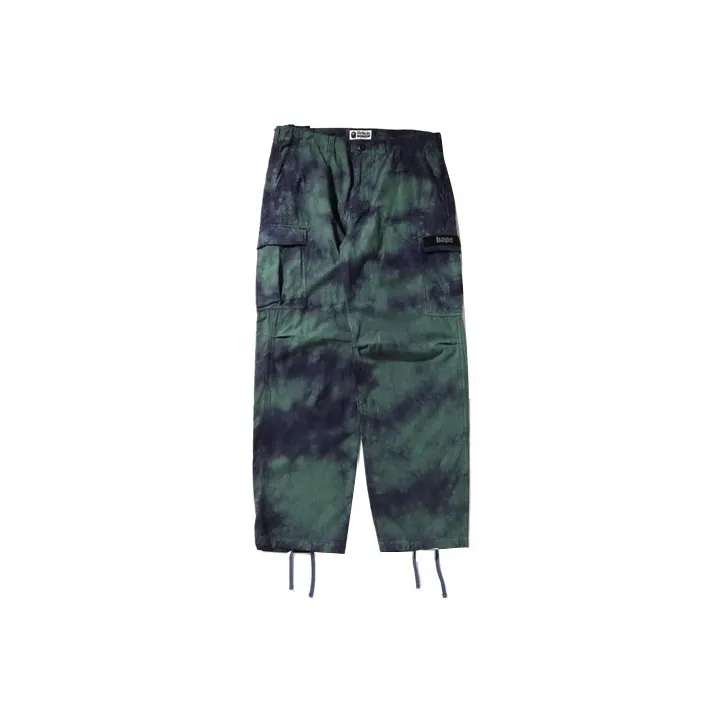 Bape Tie Dye Relaxed Fit 6 Pocket Pants-3