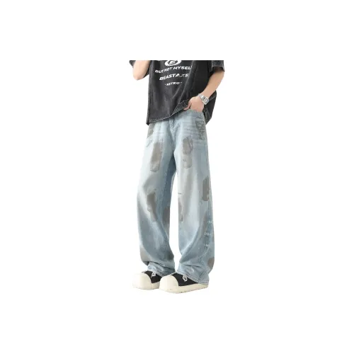 FASTFISH Jeans Unisex Blue