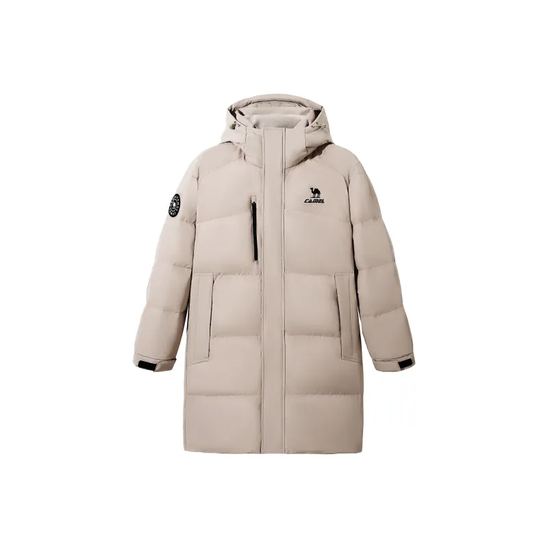 CAMEL Warm Fleece Series Down Jacket Unisex-2