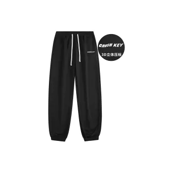 CRUSH KEY Knitted Sports Pants Unisex