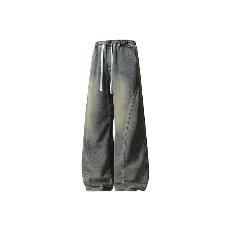 Warrior Huichao Riding The Wind Collection Jeans Unisex-8