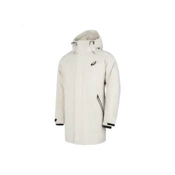 Asics Down Jacket Men's Gray Green