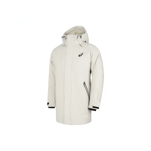 Asics Down Jacket Men's Gray Green