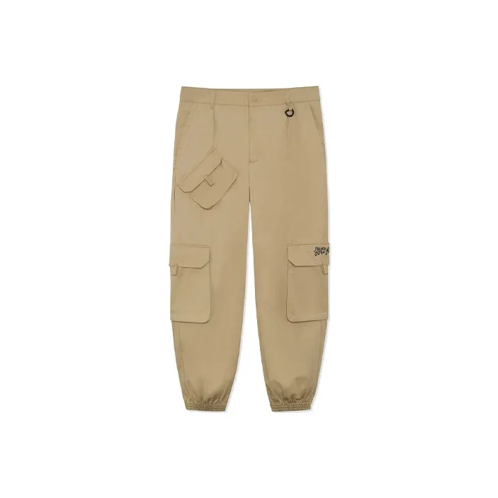 LiNing Badfive Casual Pants Men's Sand Khaki-0