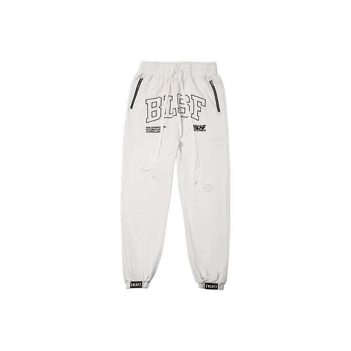 BLUESFLY Knitted Sweatpants Men-4