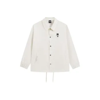 XTEP Trench Coat Men's Cotton White