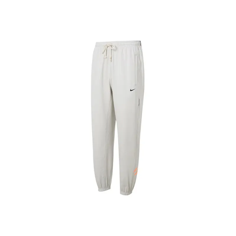 Nike Knitted Sports Pants Men's Ecru-0